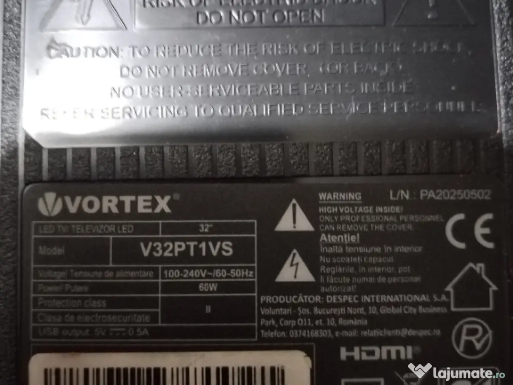 Placa de baza din led-tv vortex 