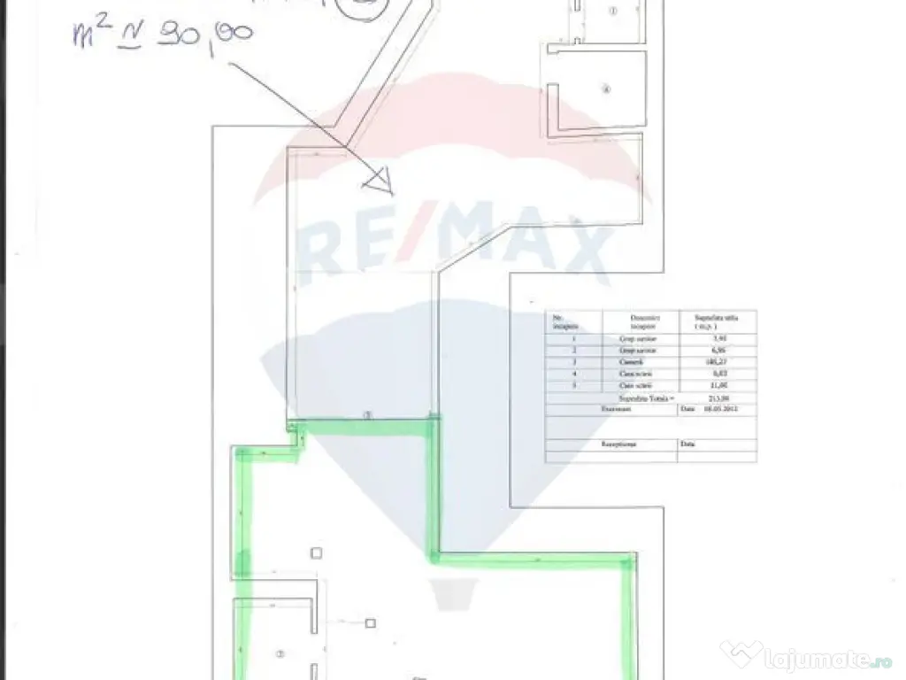 Casă D+P+E+M | 816 mp utili, 5 locuri parcare, Regina Maria 