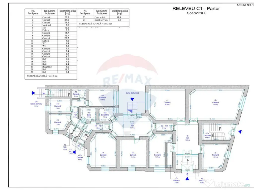 Casă D+P+E+M | 816 mp utili, 5 locuri parcare, Regina Maria 