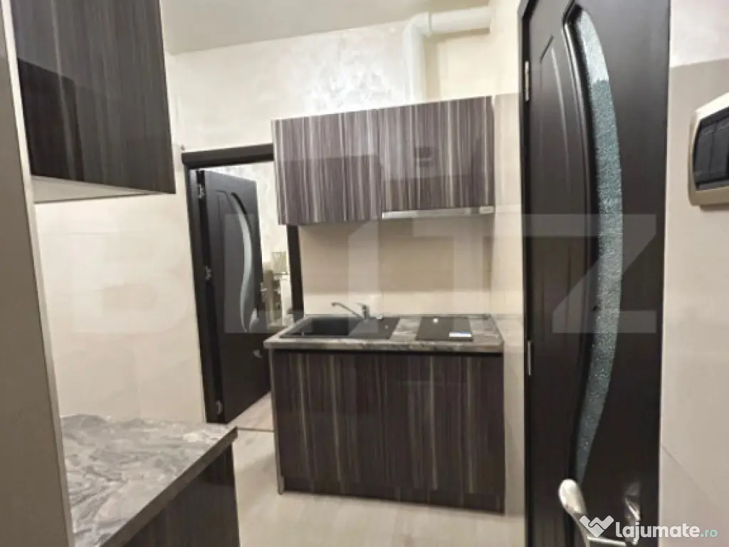 Garsonieră modernă, complet mobilată și utilată – 21 