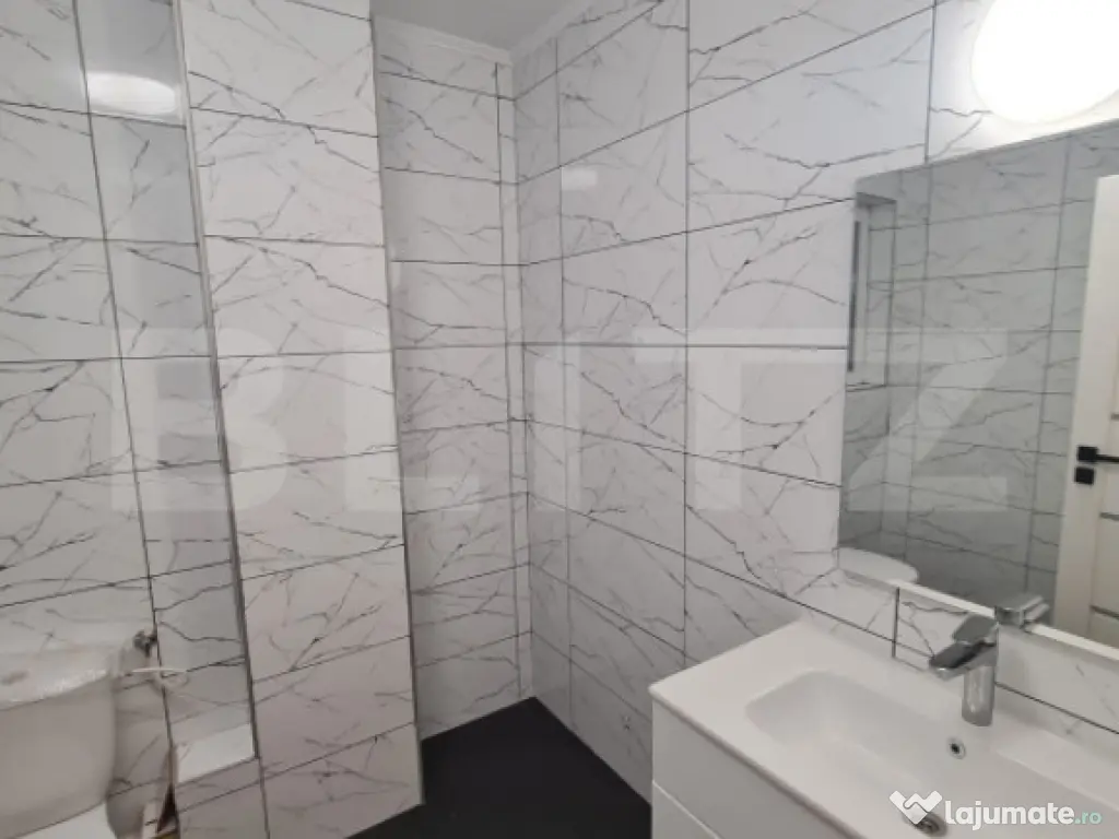 Apartament cu 3 camere, 72 mp, incalzire in pardoseala, parc 