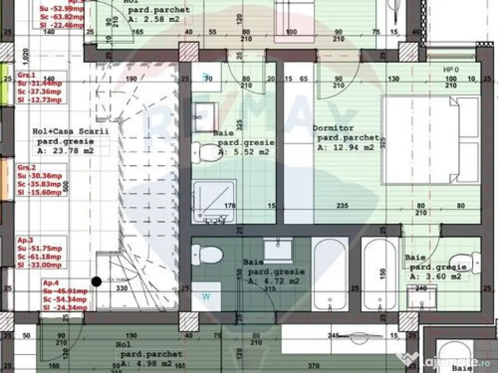 Apartament 3 camere | Bloc nou 2022 | Zona Orasul Vechi 