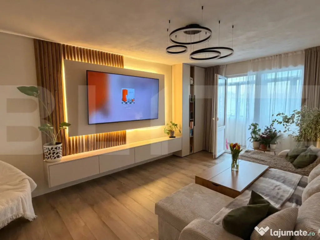 Apartament deosebit cu 2 camere | 54 mp | Dealul Viilor – 