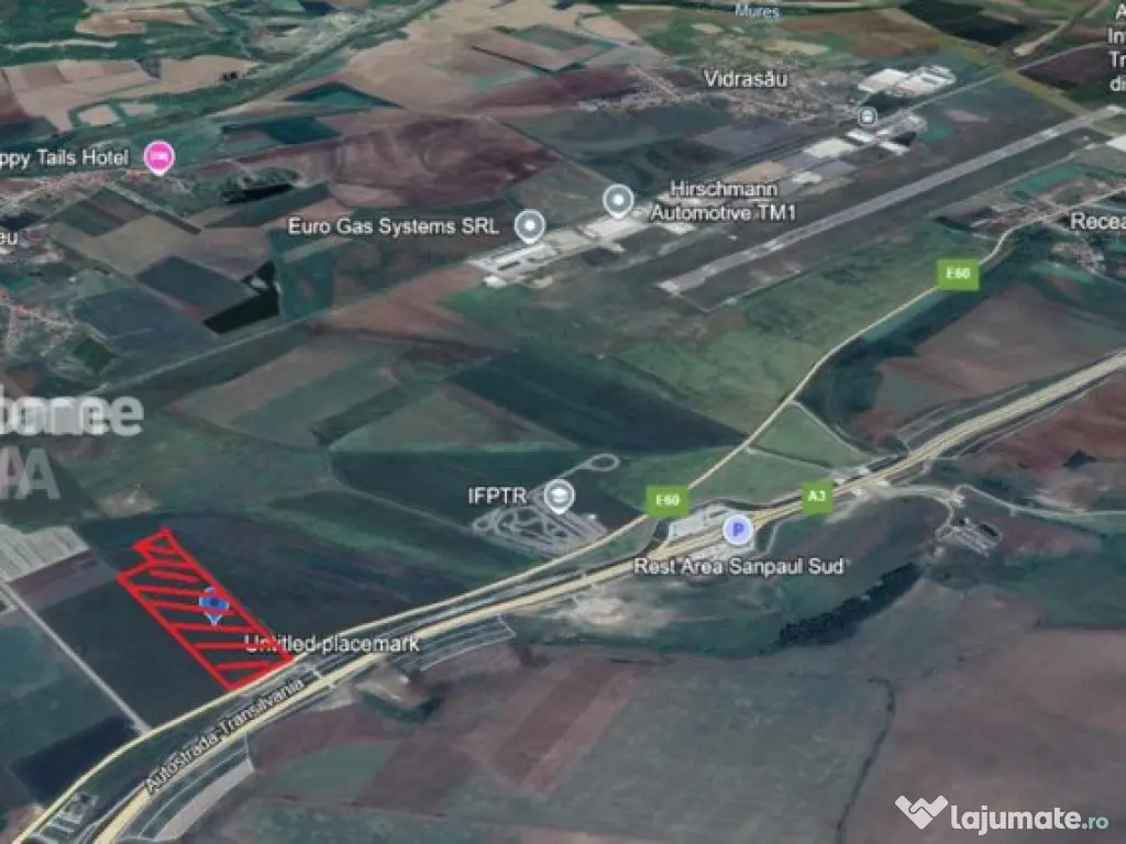 Teren 25000 MP | TG. MURES-SANPAUL | INTRAVILAN | 98 m acces 