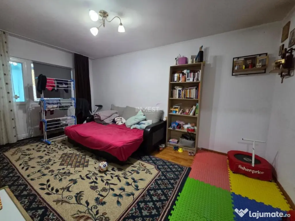 APARTAMENT 2 CAMERE-ETAJ 1-DECOMANDAT-DACIA 