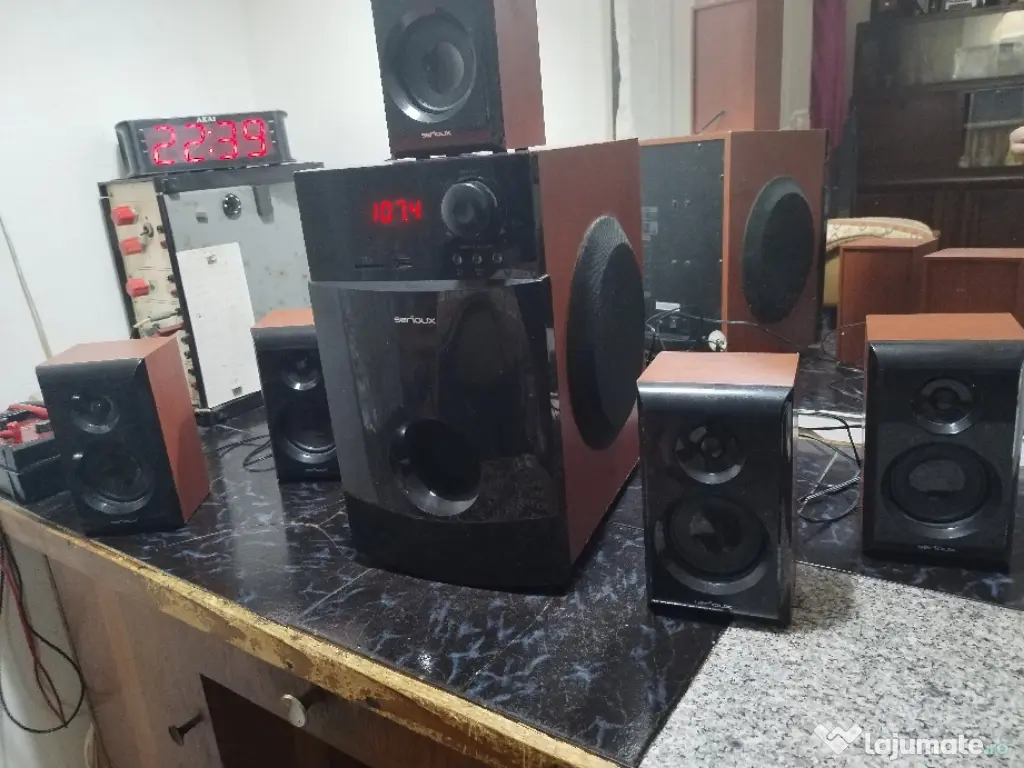 Home sistem 5.1 Serioux de 100w 