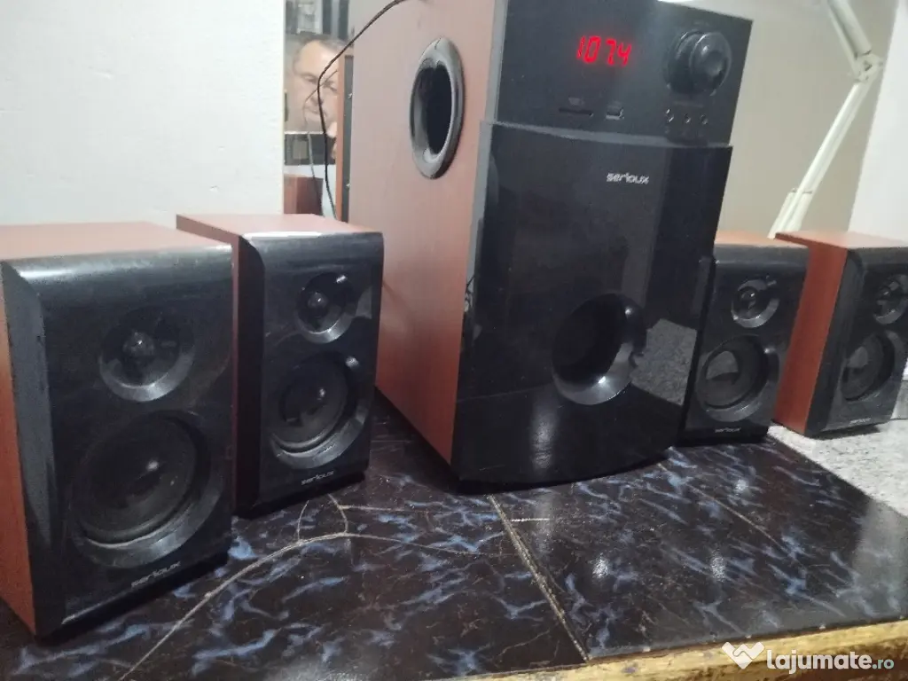 Home sistem 5.1 Serioux de 100w 