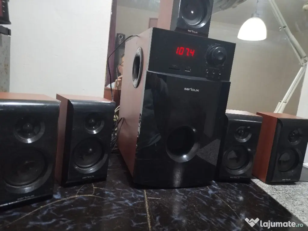 Home sistem 5.1 Serioux de 100w 