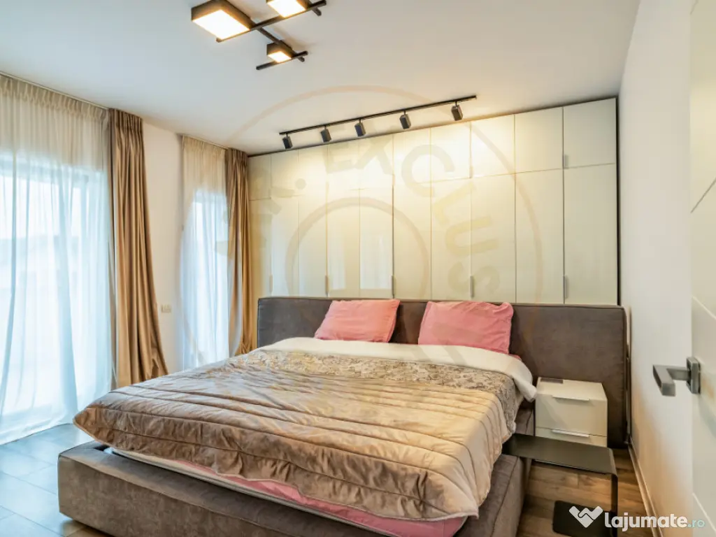 Vila moderna Mioveni | teren 1231 mp | terase, foisor si gar 