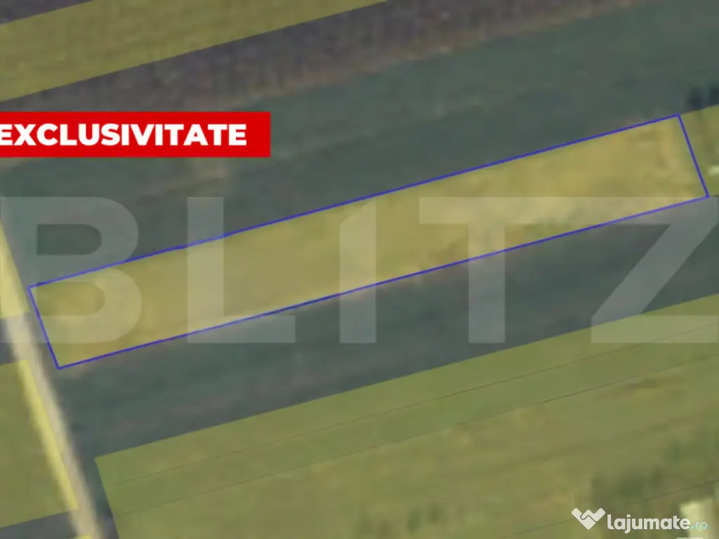 Teren intravilan cu suprafața utilă de 1666 mp, zona Mices 