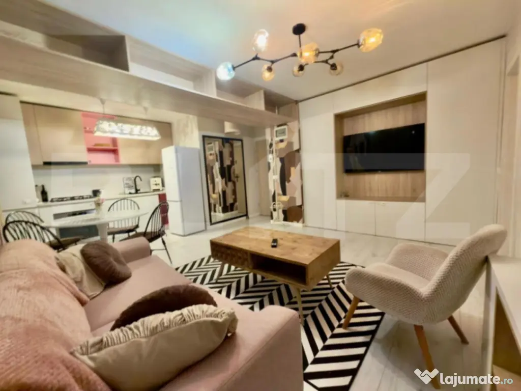 Apartament 2 camere ,60mp,Centrala,etaj 5 zona Promenada Blo 