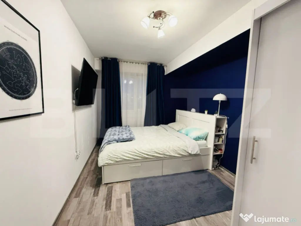 Apartament 2 camere de vânzare – Tractorul | 54,9 mp + ba