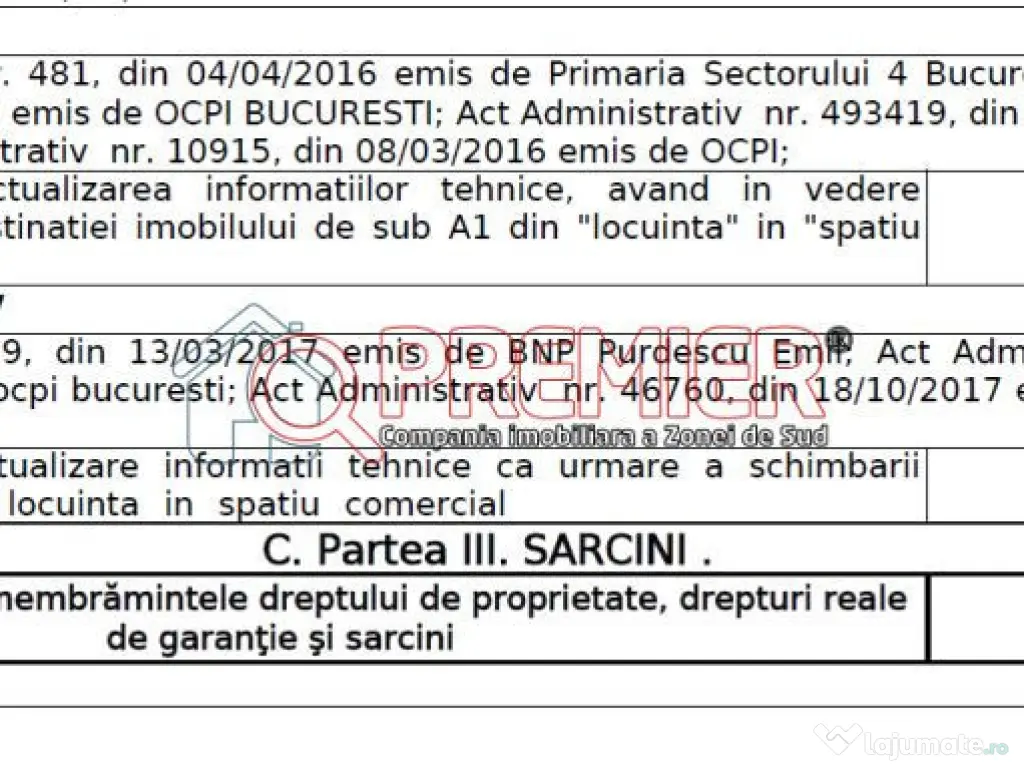 Garsonieră - Zona Centrala - Bd Dimitrie Cantemir 