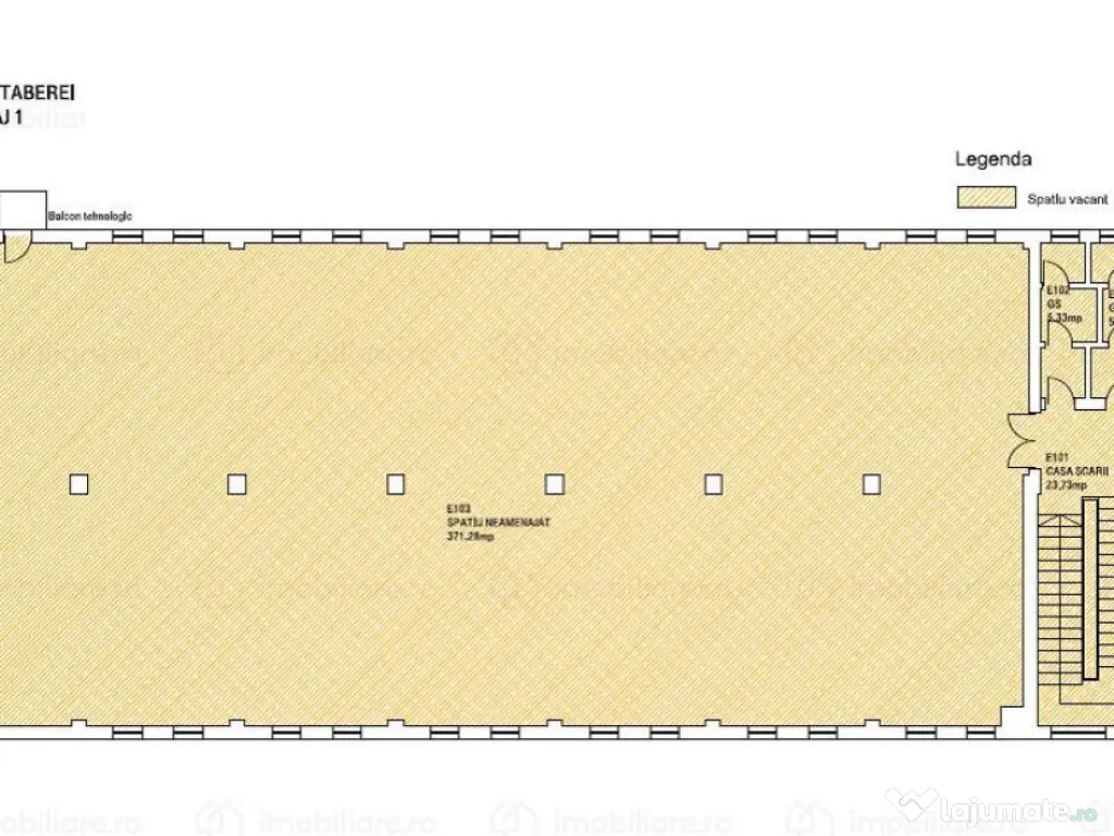 Spatiu comercial generos de 1050mp utili, in Drumul Taberei. 