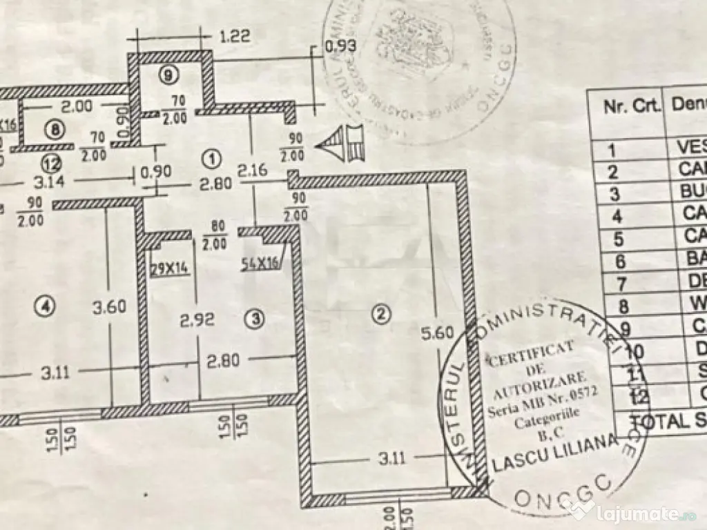 3 camere-Decomandat- Soseaua Salaj 