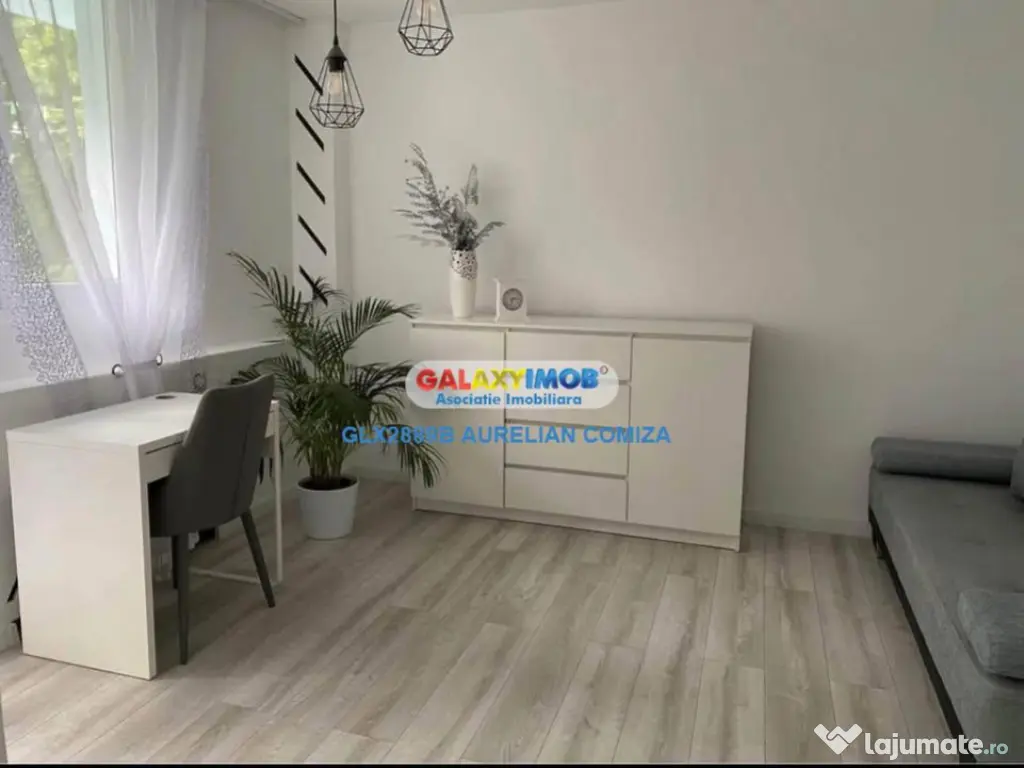 2 camere Lacul Tei/suprafata 52mp/parter 