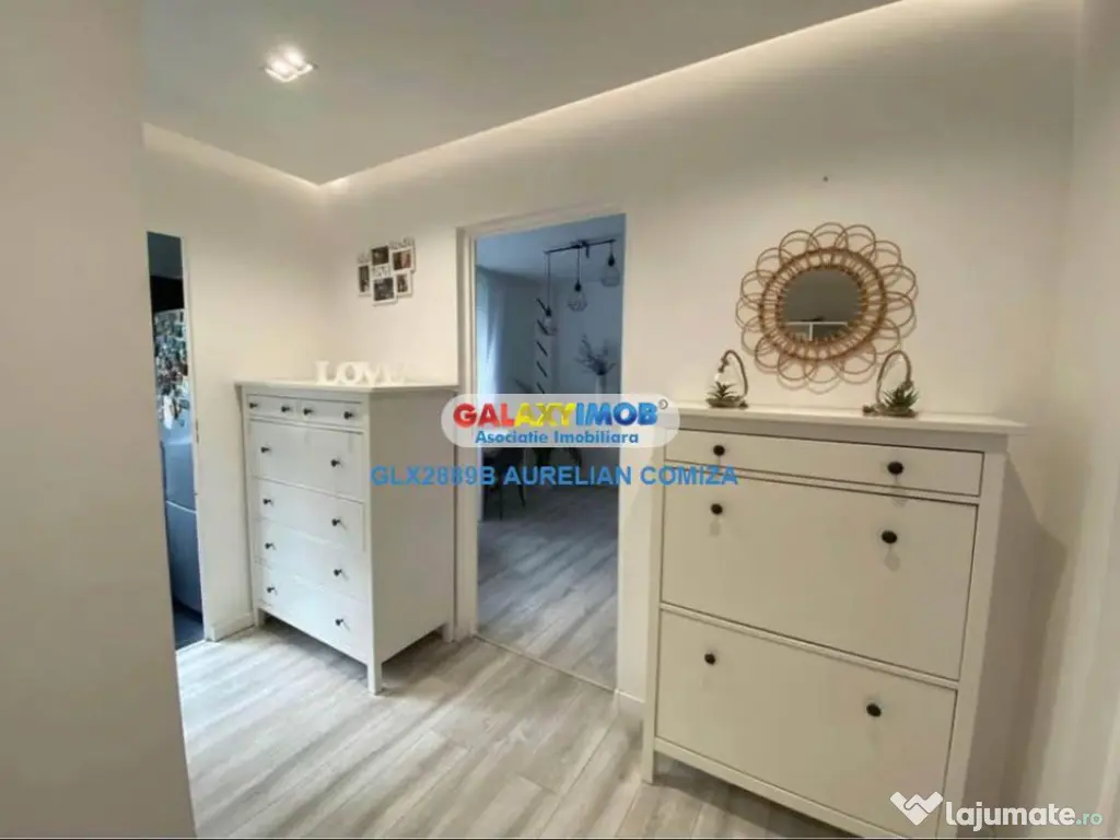 2 camere Lacul Tei/suprafata 52mp/parter 