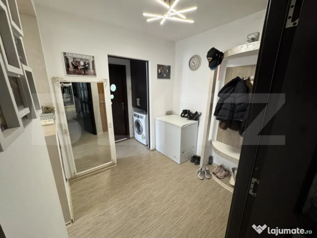 Apartament 2 camere decomandat, 46 mp, boxă, centrală, eta 