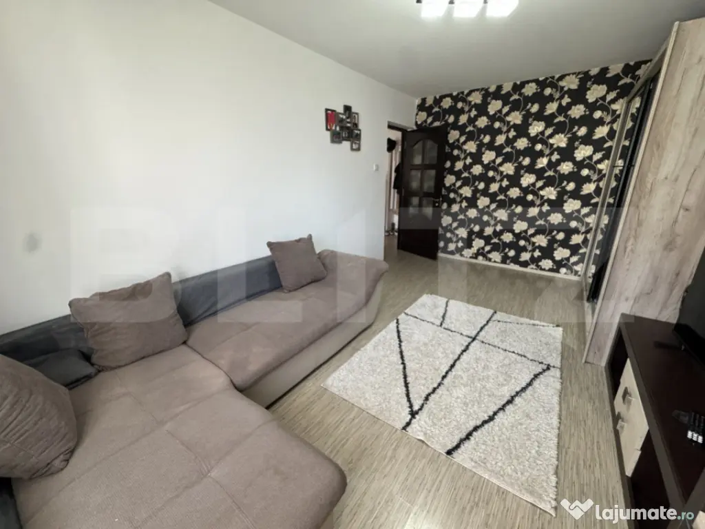 Apartament 2 camere decomandat, 46 mp, boxă, centrală, eta 