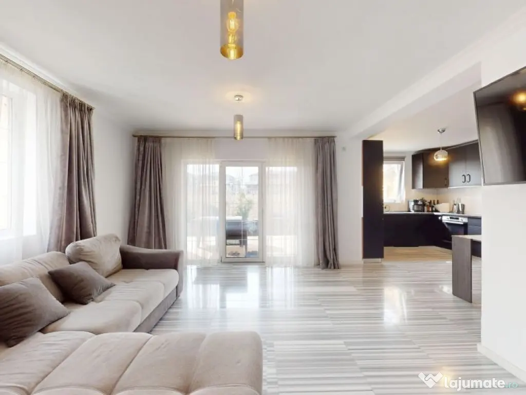 DOBROESTI - Ciresului | Vila tip Duplex - Curte + Parcari 