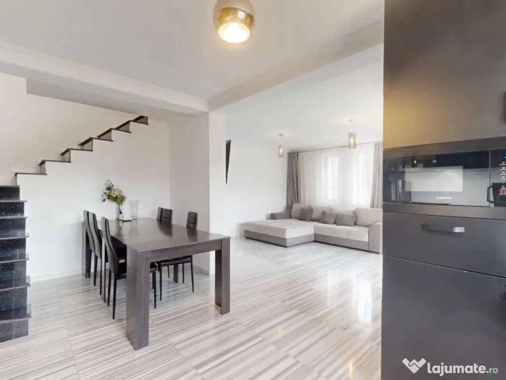 DOBROESTI - Ciresului | Vila tip Duplex - Curte + Parcari 