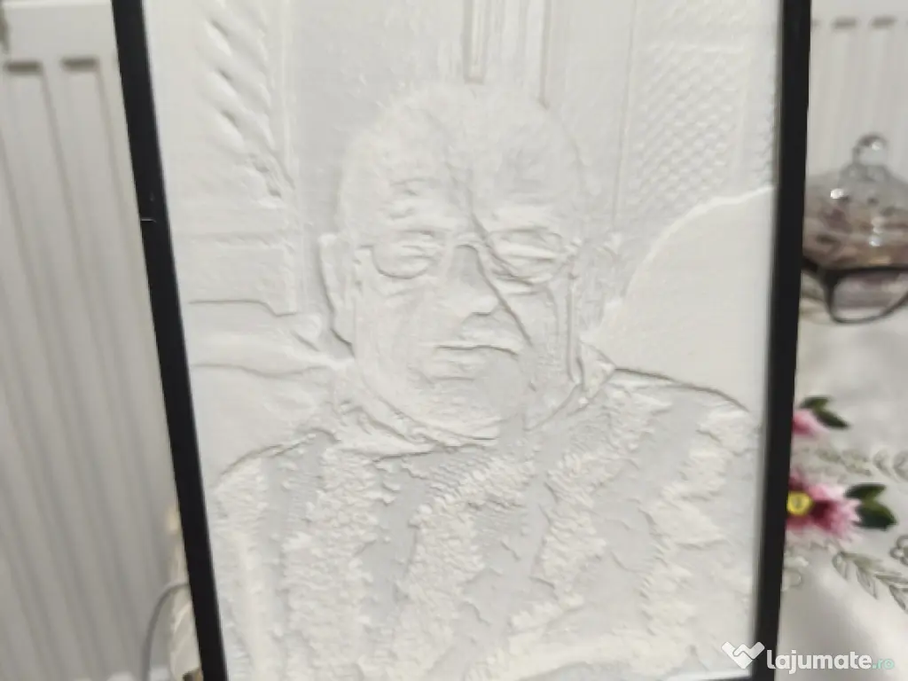 Tablou 3D personalizat din poza ta – cu lumină LED 