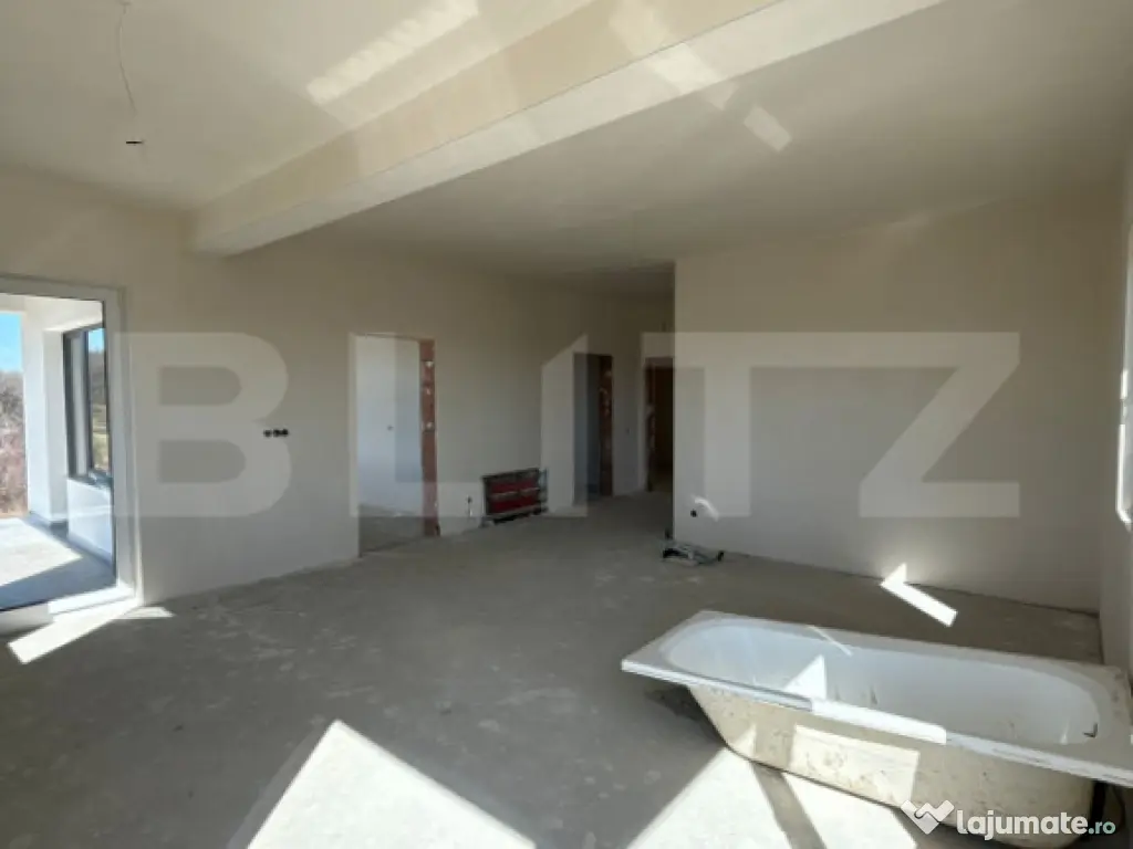 CASA CU 4 CAMERE CU PRIVELISTE PANORAMICA , ZONA LINISTITA 