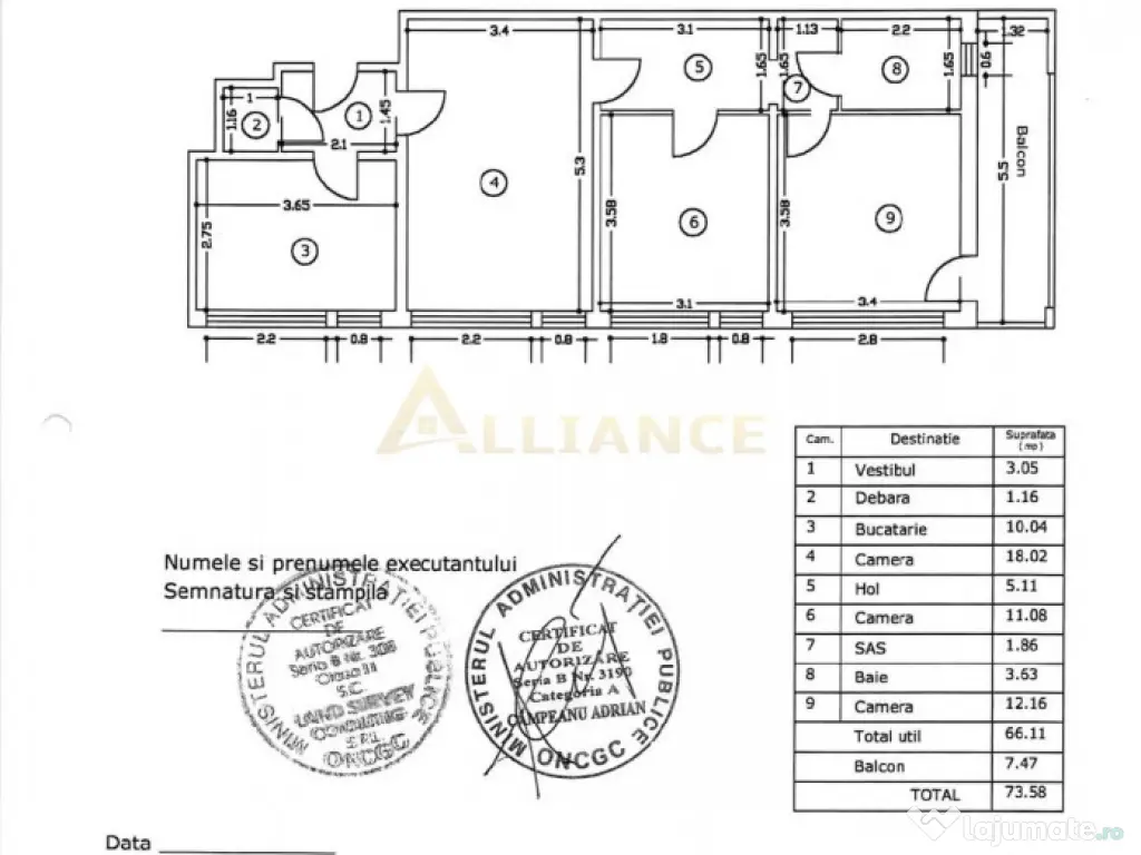 Ap 3 cam Mobilat si utilat MODERN | Metrou 