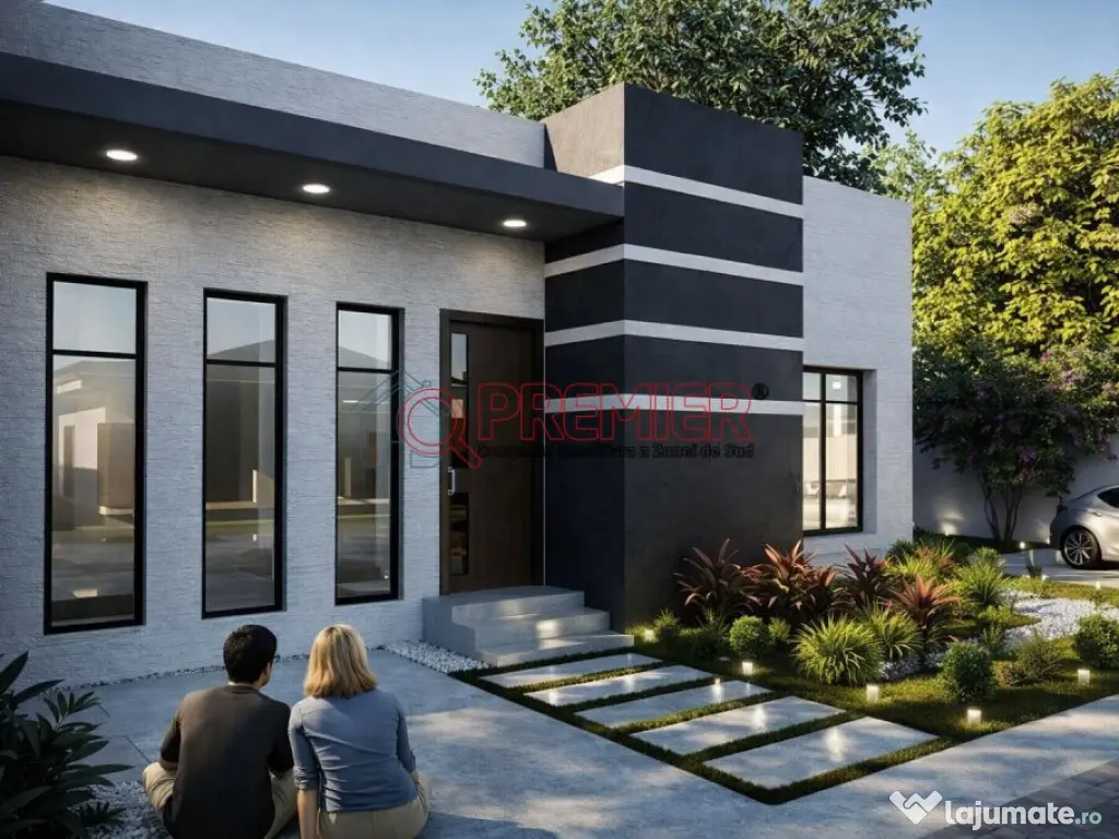 Locuințe individuale noi | 412 mp teren | Finisaje premium 