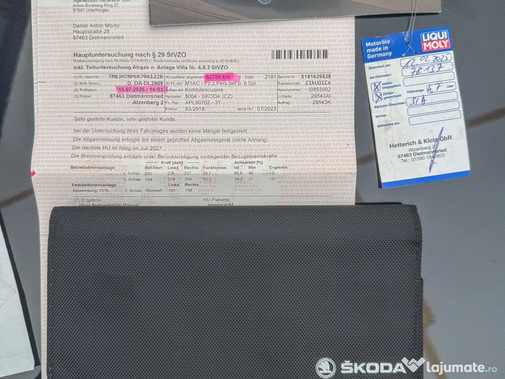 Skoda Superb , 2,0 TDI . 150 Cp . An 2019 . 89 000 km . Rar+itp . Garantie 