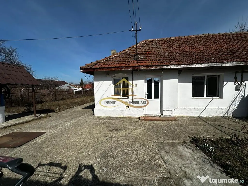 Casa batraneasca cu 800 mp teren de vanzare in Tache / Bacau 