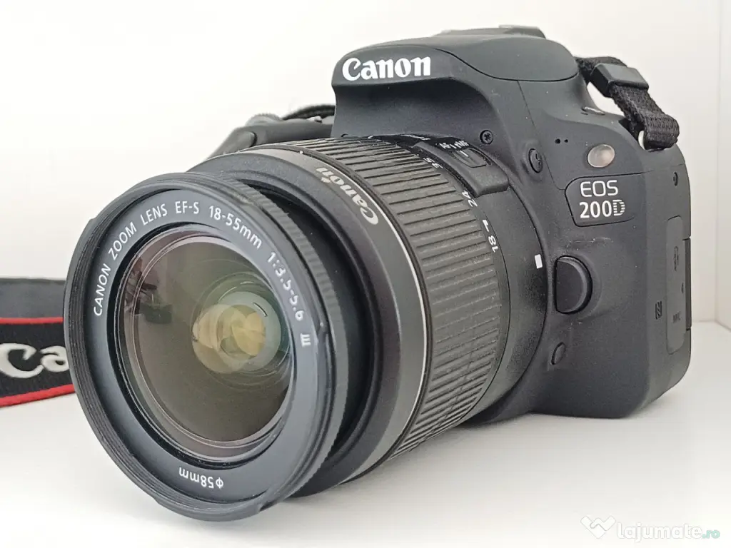Aparat foto DSRL Canon EOS 200D WiFi 
