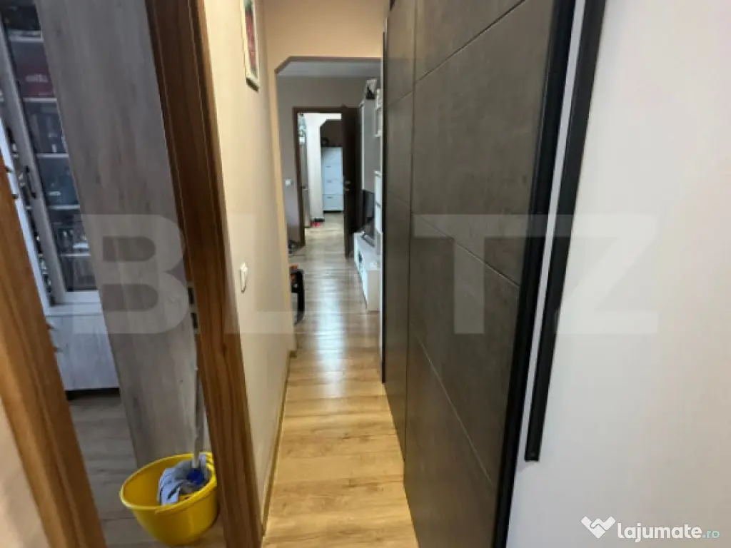 Apartament cu 4 camere, renovat 2024, centrală nouă, boxă 