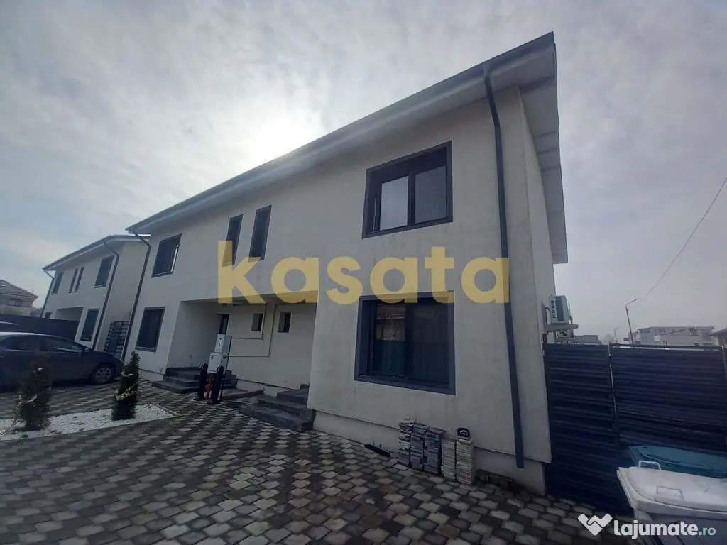 Duplex 4 camere, mobilat si utilat, 2 locuri parcare incluse 