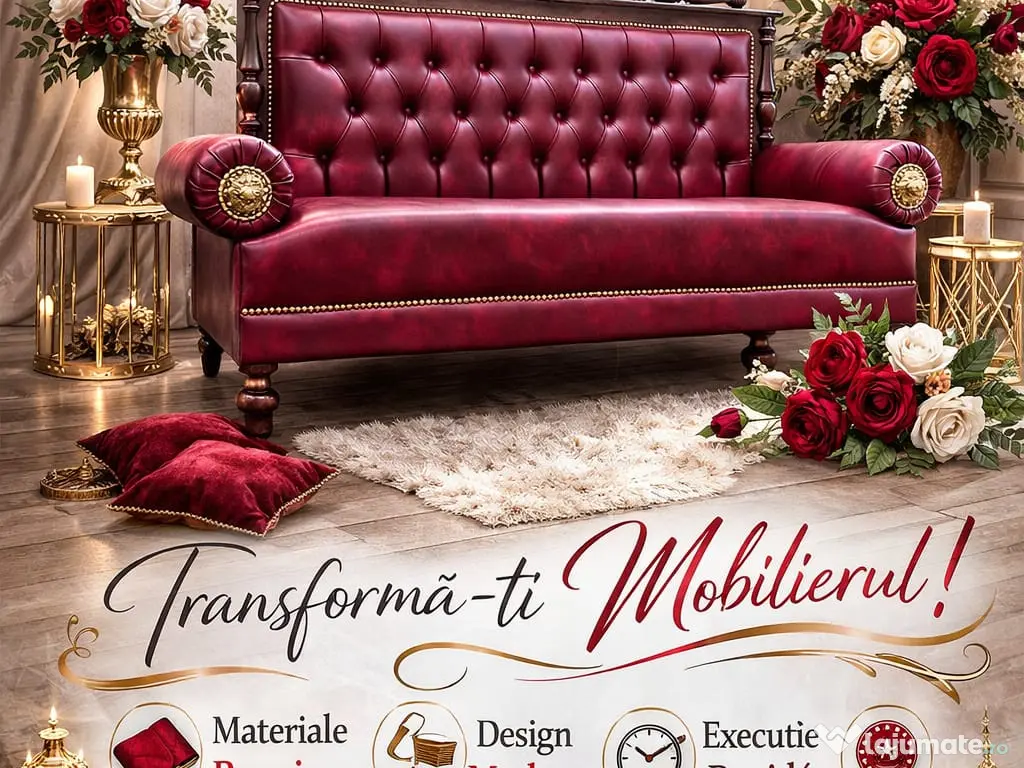 Paturi tapitate , mobilier tapitat 