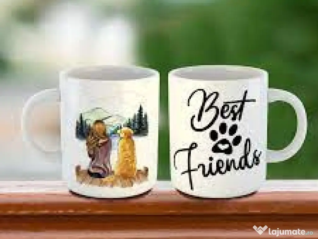 Cana personalizata cu poza si text 