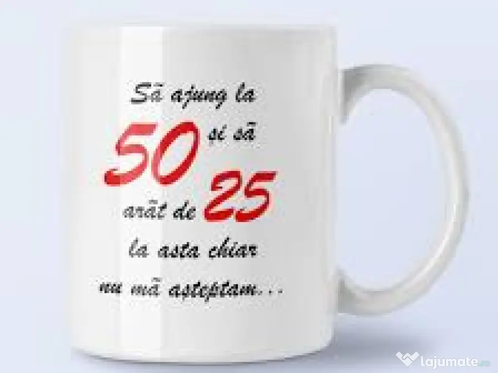 Cana personalizata cu poza si text 