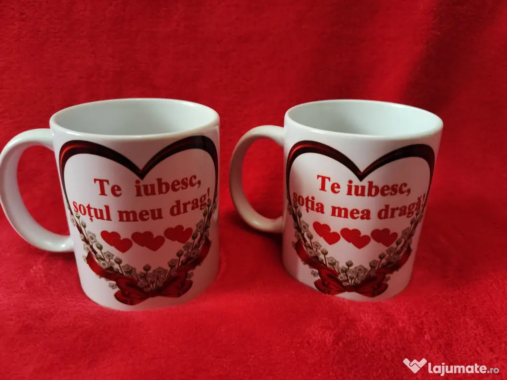 Cana personalizata cu poza si text 