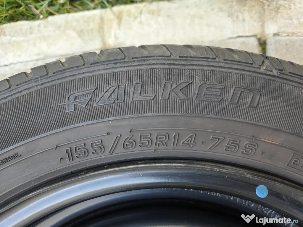 Set 4 cauciucuri /anvelope 165/55 /R14 +Jante 4 x 100 