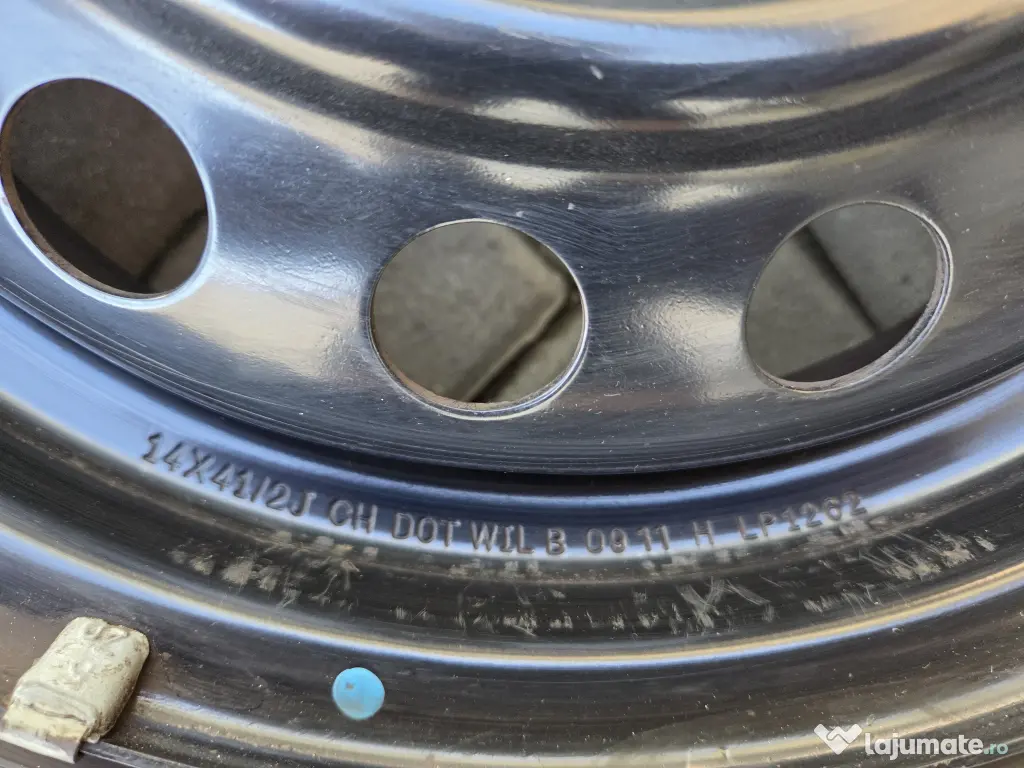 Set 4 cauciucuri /anvelope 165/55 /R14 +Jante 4 x 100 
