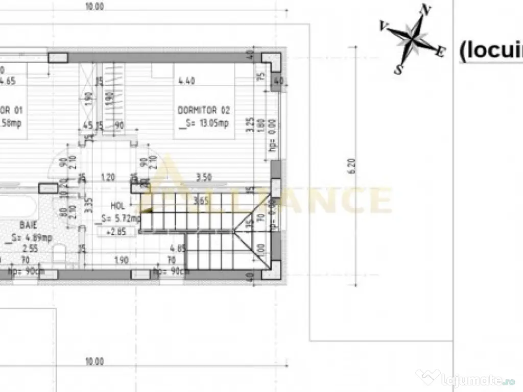 Vila individuala | P 1 - Teren 250 mp | Primarie P.Leorden 