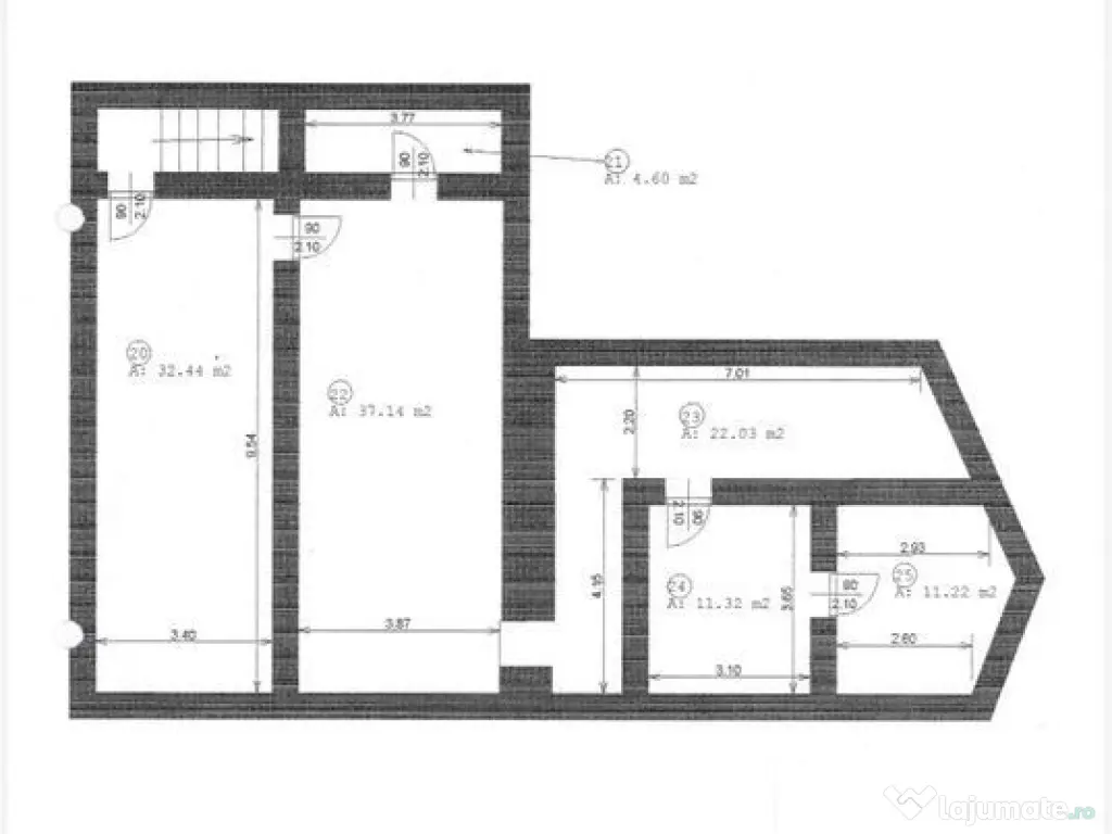 Stirbei Voda- imobil S+P+1+M,ideal pentru clinica medical... 