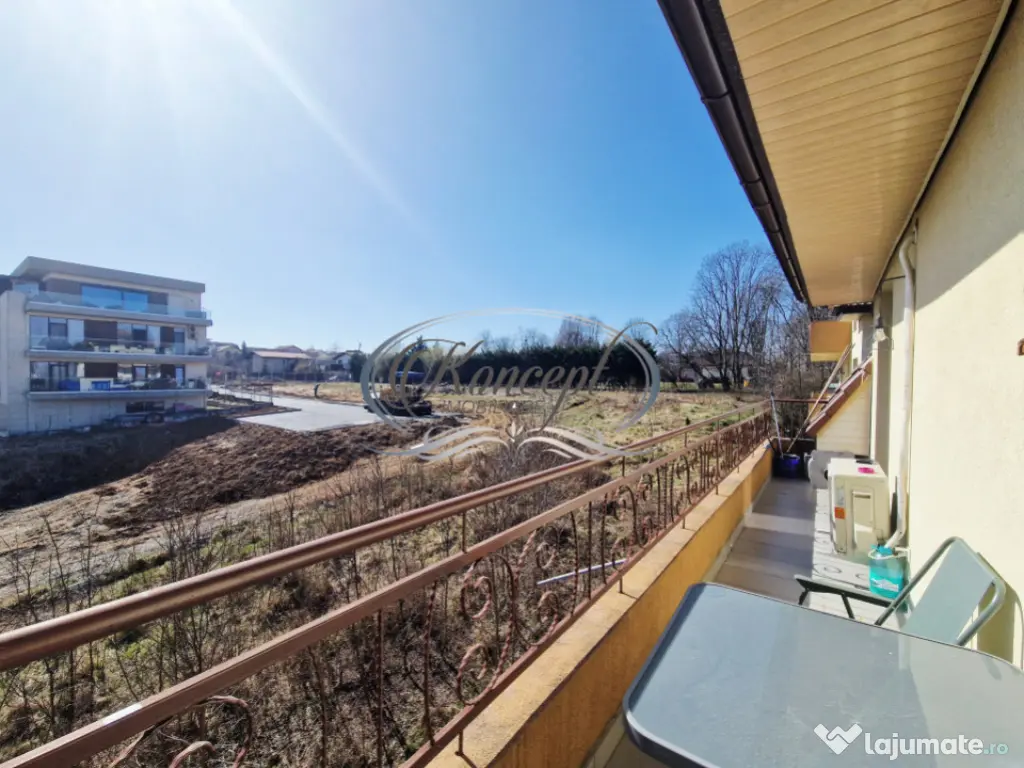 Apartament spatios pet frendly, cu parcare in imobil tip vil 