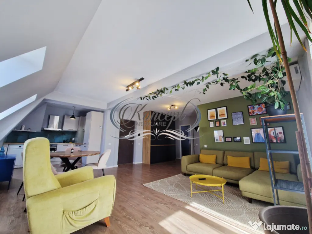 Apartament spatios pet frendly, cu parcare in imobil tip vil 