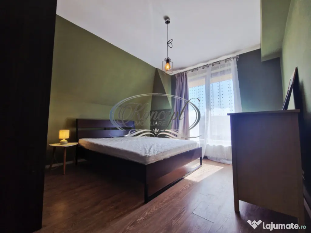 Apartament spatios pet frendly, cu parcare in imobil tip vil 