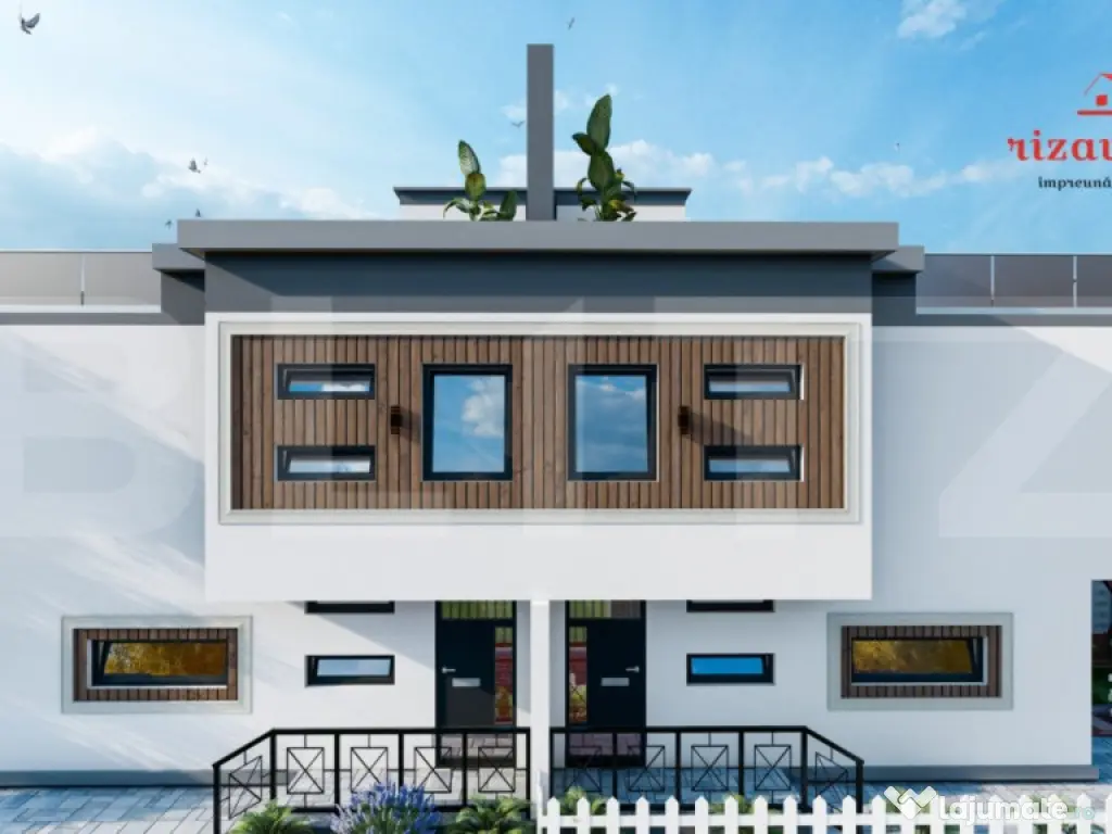 Apartament spațios 110 mp, 2 parcări, terasă și curte, f 