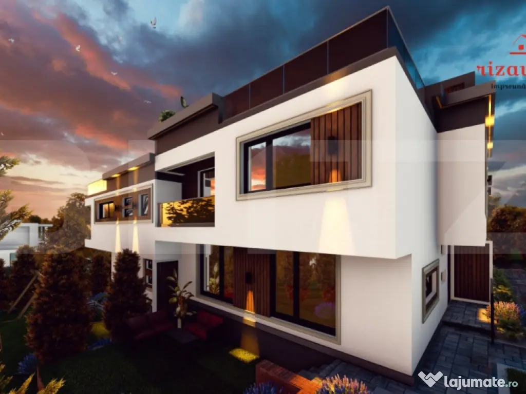 Apartament spațios 110 mp, 2 parcări, terasă și curte, f 