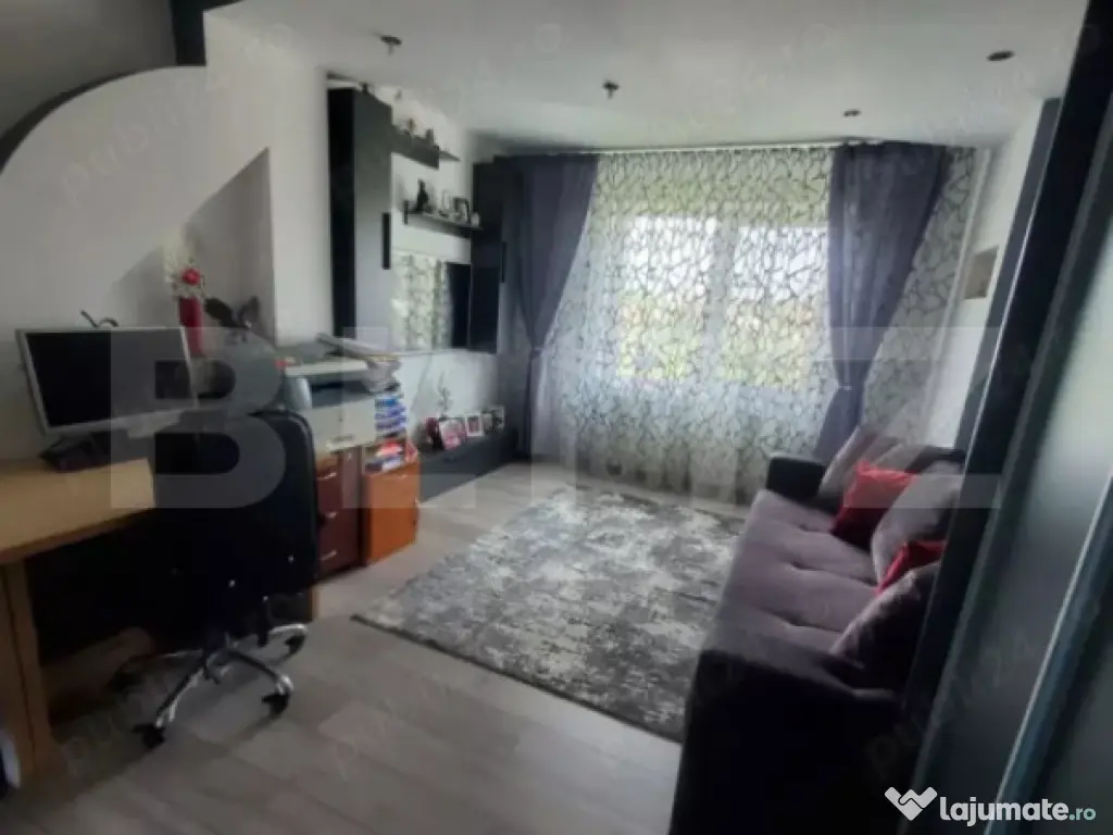 Apartament 3 camere decomandat, mobilat și utilat