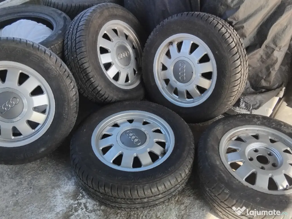 5 jante aluminiu audi r15 