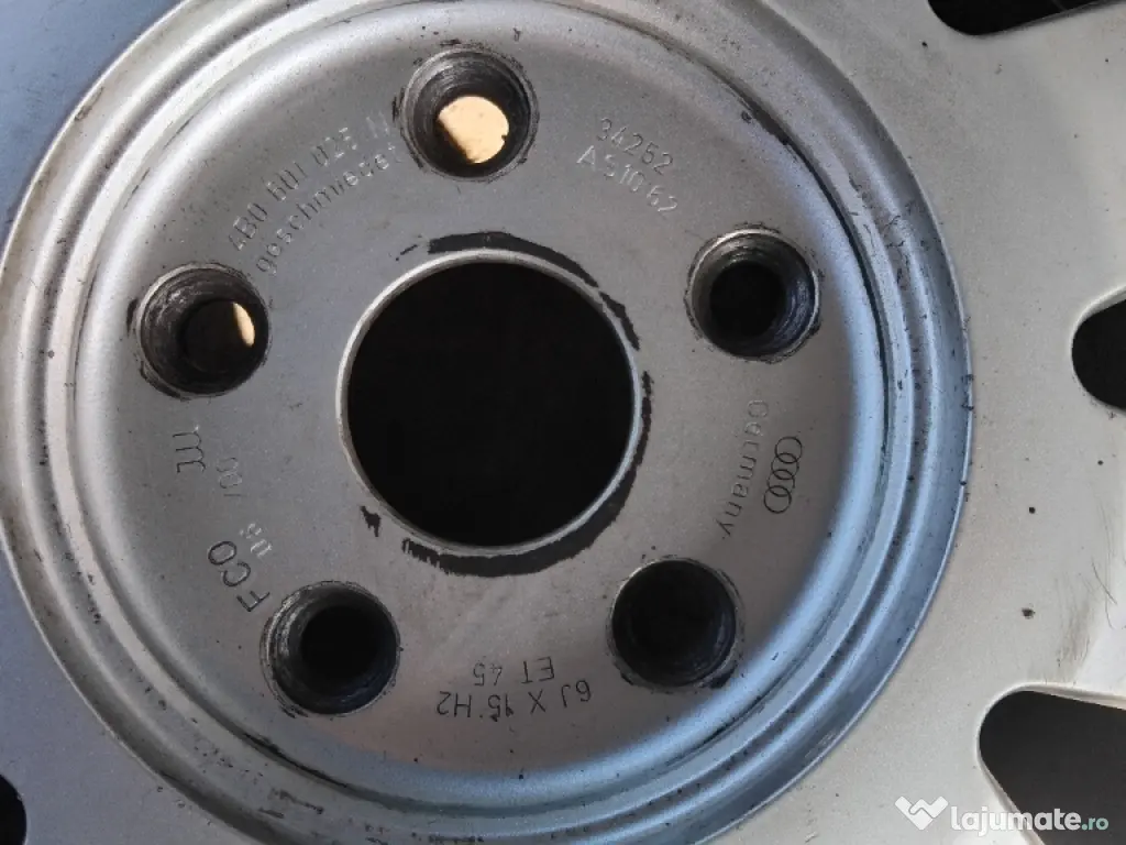 5 jante aluminiu audi r15 